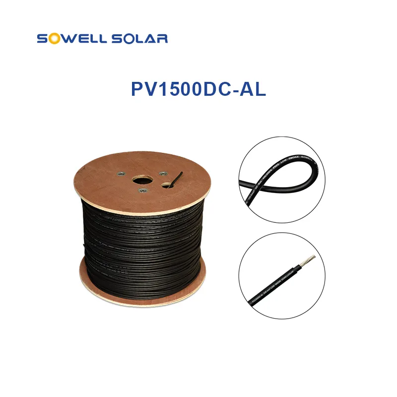 สายโซล่าเซลล์อะลูมิเนียม PV1500DC-AL
